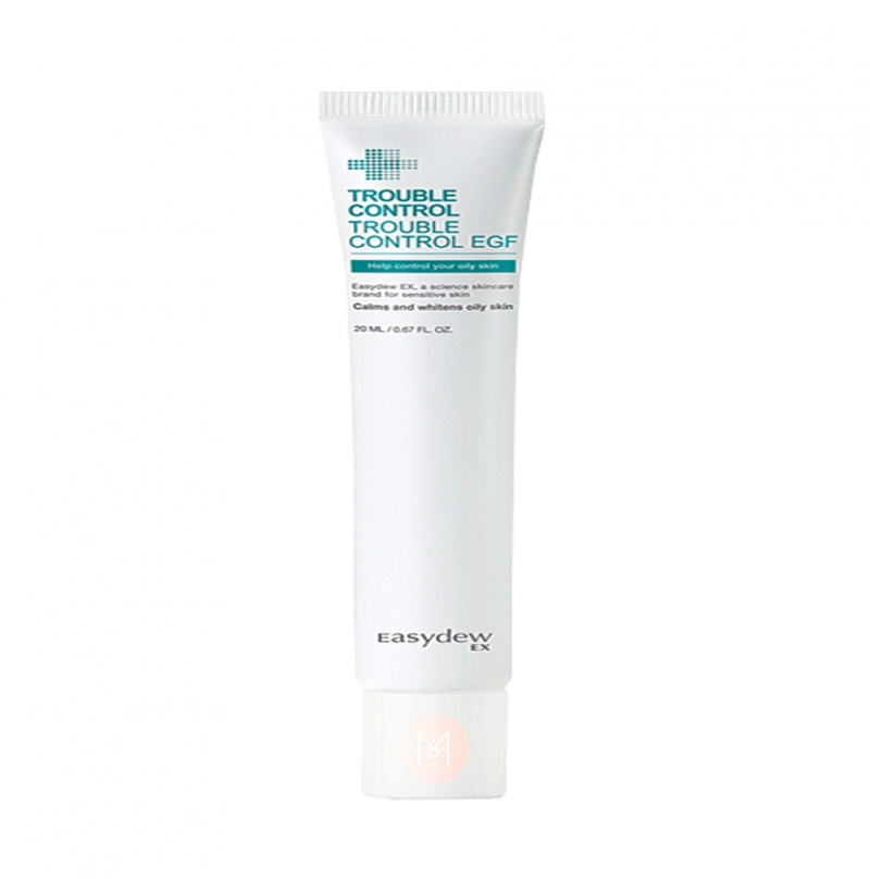 Gel đặc trị phục hồi và tái tạo cho da dầu mụn sau tổn thương Easydew EX trouble control EGF